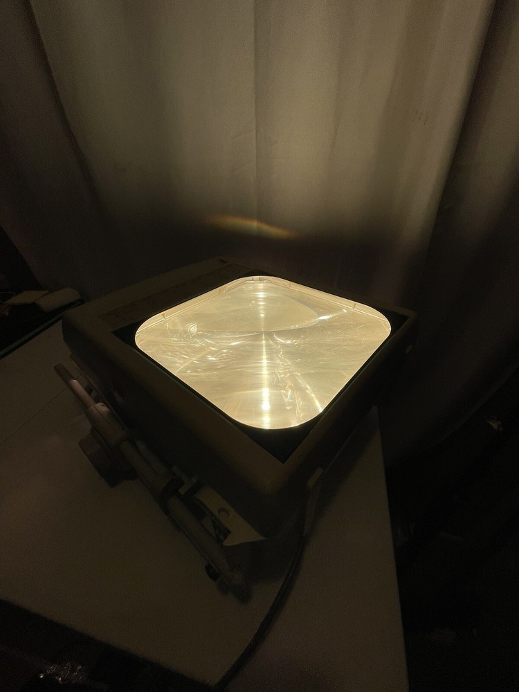 Apollo Portable Fold-Down Overhead Projector Model: Concept 2250 Tested Working