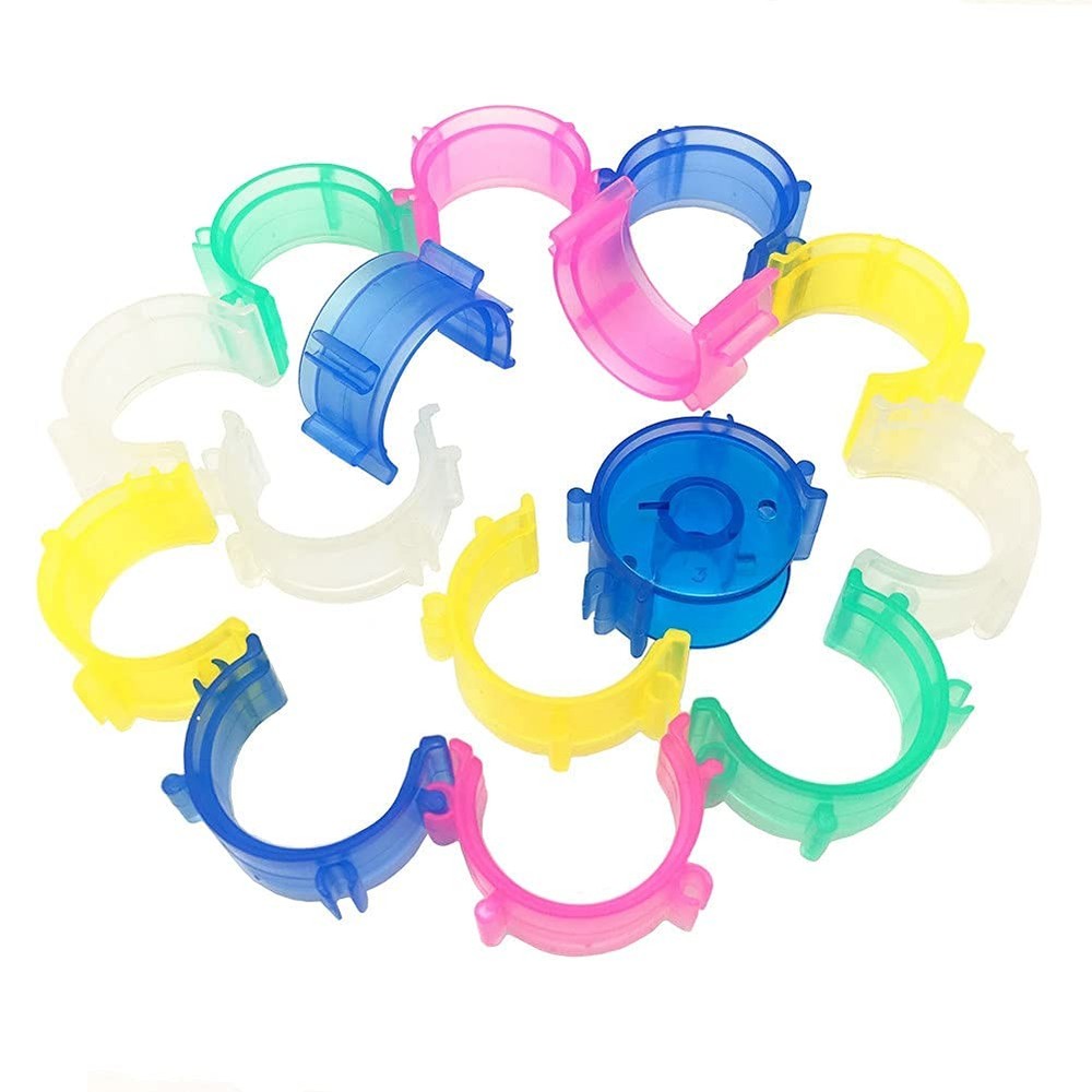 80Pcs/Pack Colorful Sewing Bobbin Small Clips Sewing Tool Accessory Thread Cl...