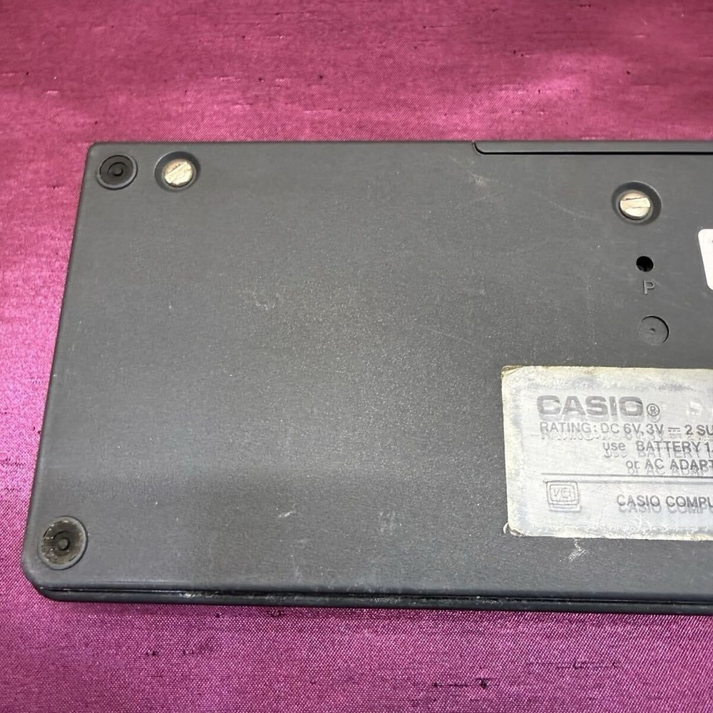 CASIO Z-1GR 16-bit CPU Calculator Pocket Computer Used