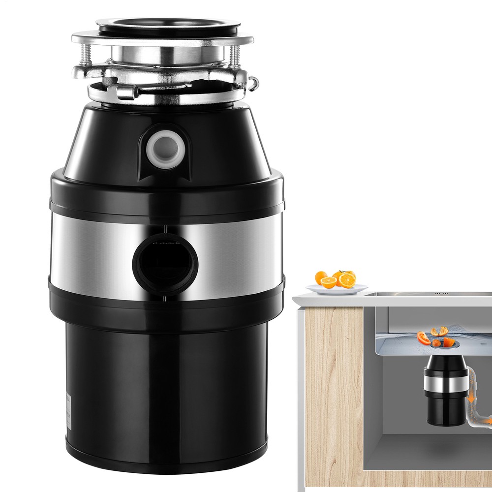 4000 RPM Household Garbage Disposer Kitchen Food Waste Sink Disposal 550W New---