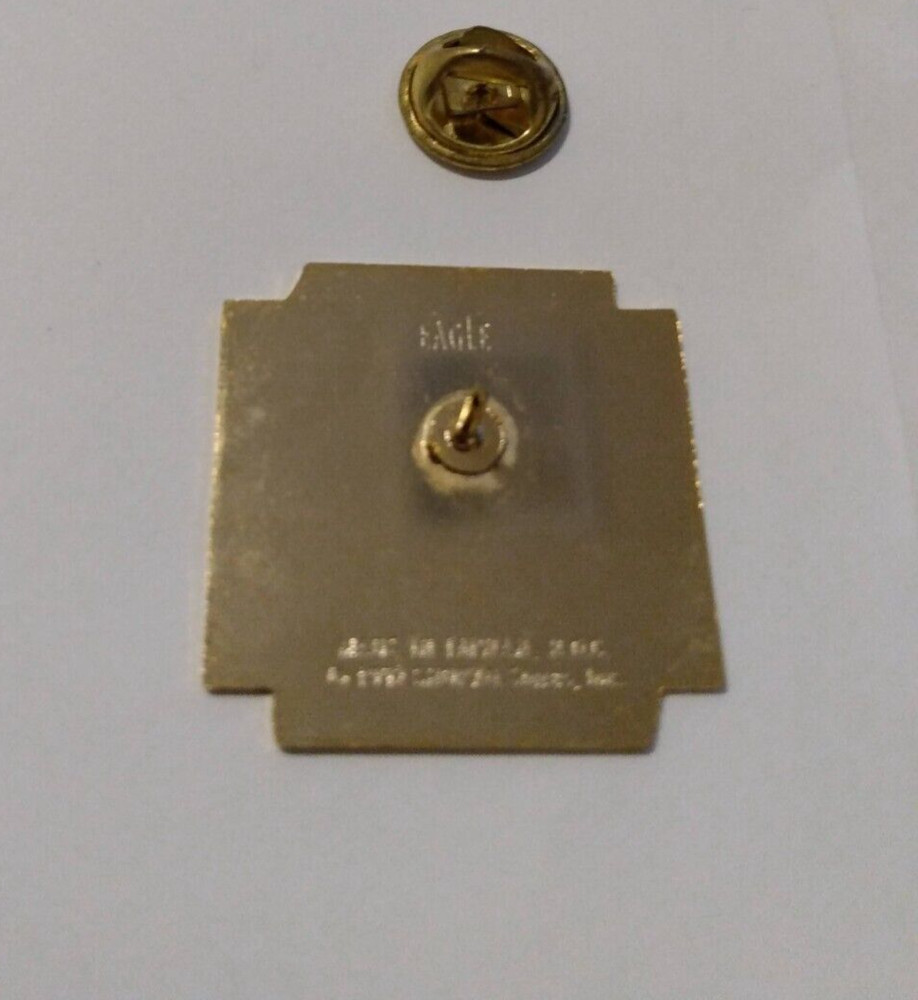 EAGLE Go Wild! Lapel Tack Pin 1992 Shopko