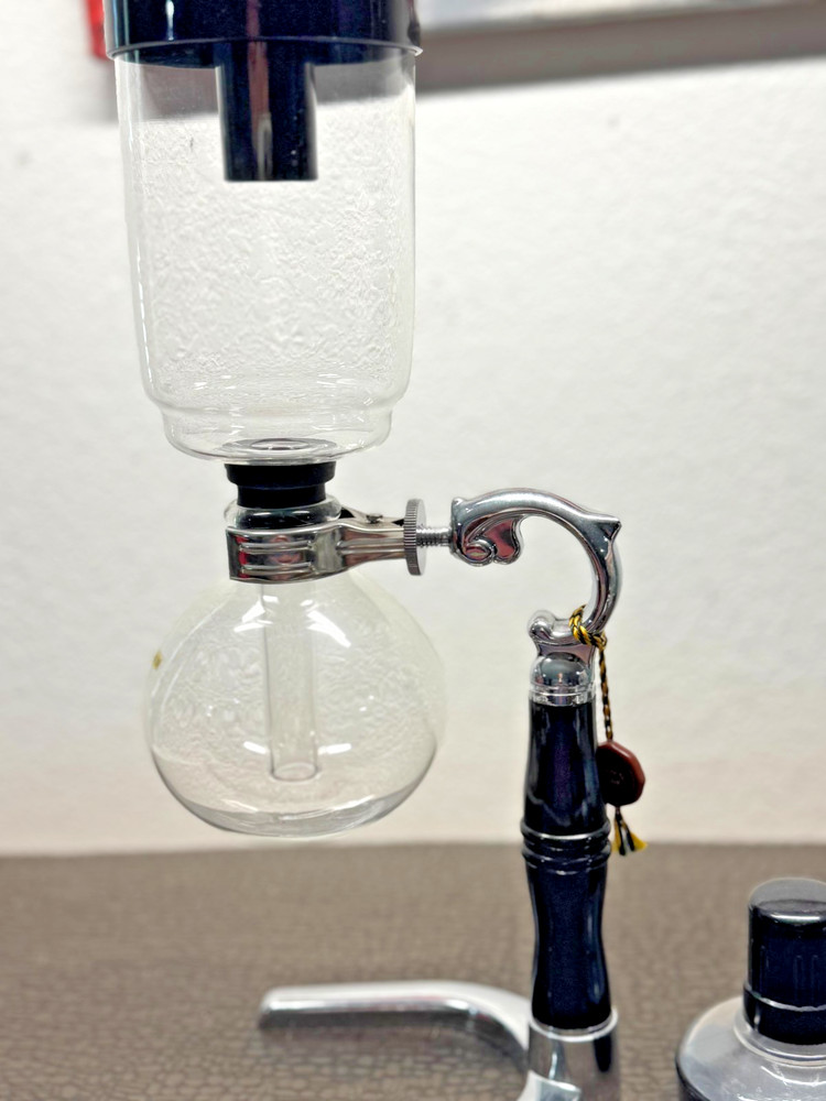 Yama 3 Cup Tabletop Siphon Gravity Coffee Maker with Alcohol Burner