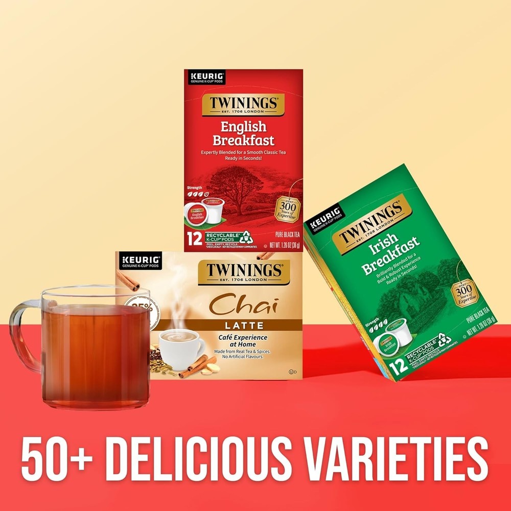 English Breakfast Black Tea Pods 72-Count Pack