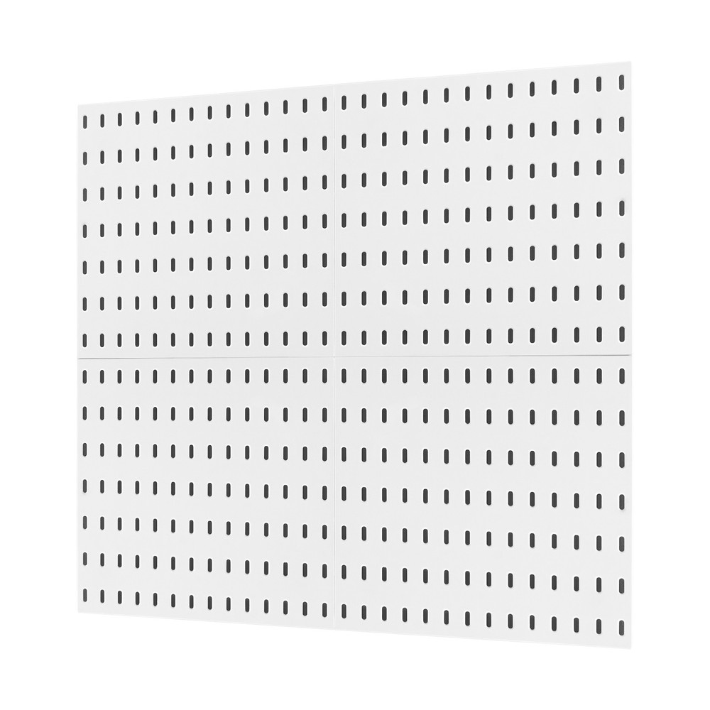VEVOR Pegboard Combination Kit 11 x 11" Plastic Pegboard 4 Panels Wall Organizer