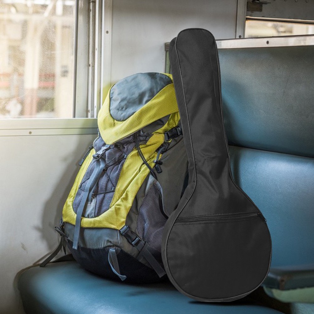 Bowl Back Mandolin Case Soft Strap Bag Musician Backpack Shoulder