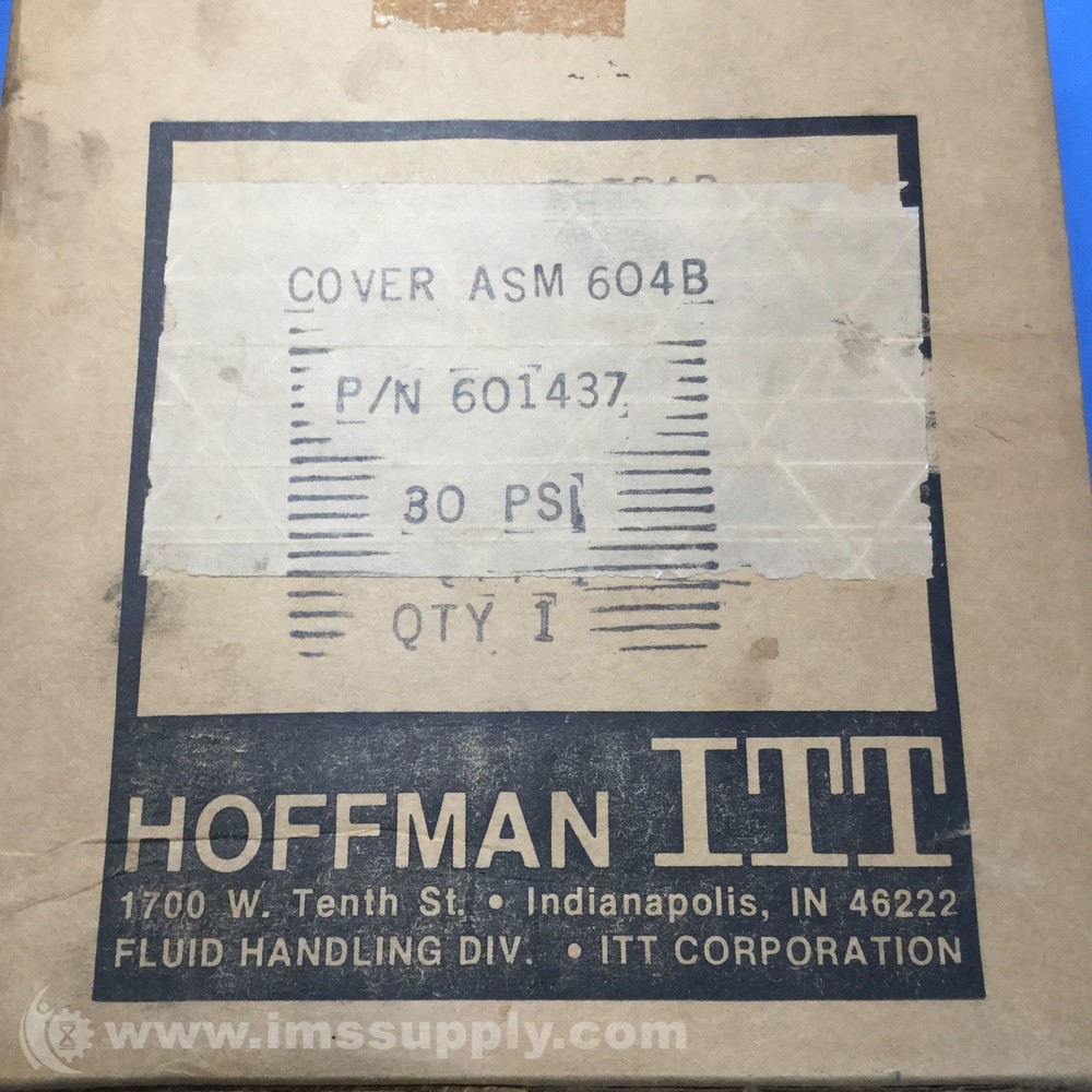Hoffman 601437 Cover Assembly FNOB