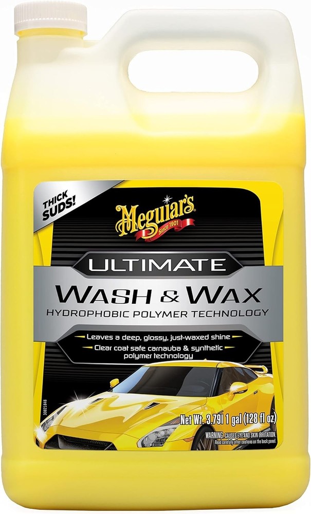 Professional Grade Car Wash & Wax Solution