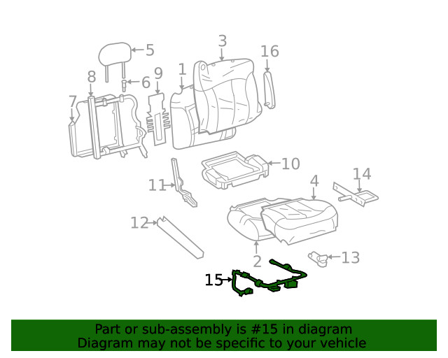 Genuine GM Harness 19126820
