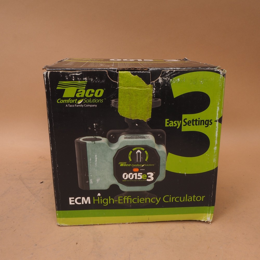 Taco 0015e3-2F2 ECM High-Efficiency Circulator