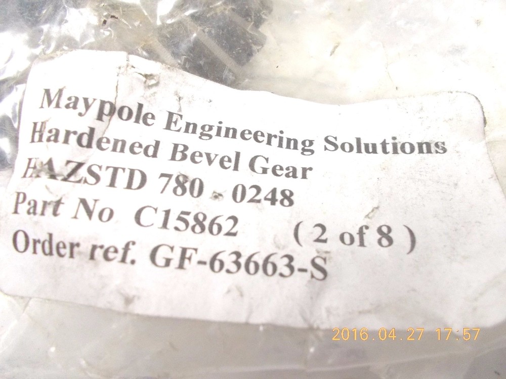 Maypole engineering C15862 Bevel Gear