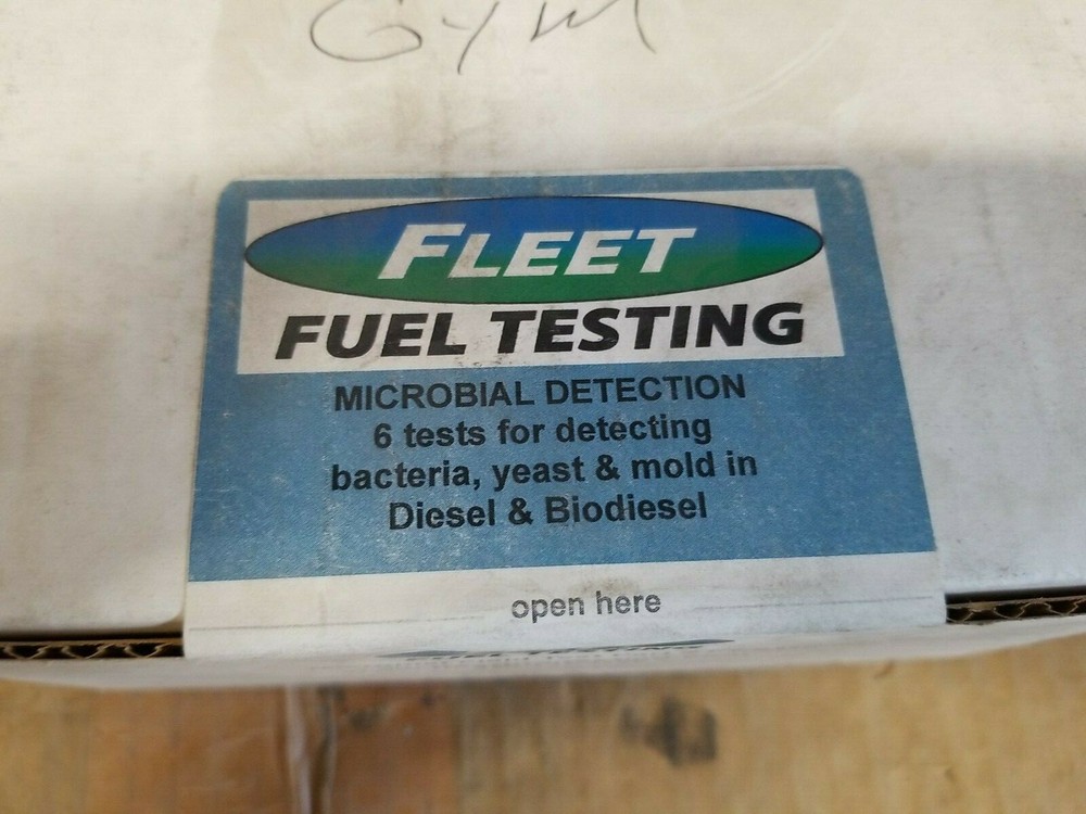 Box of 6 Fleet Fuel Testing Microbial Field Test #  FT-0110