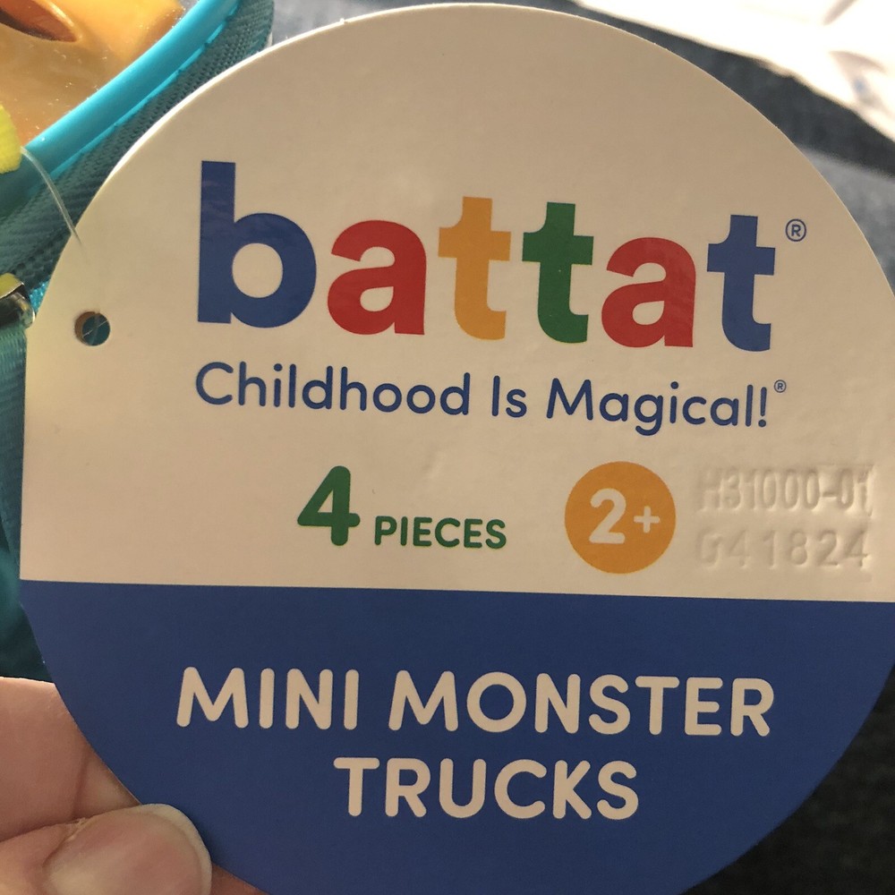 NWT Battat Mini Monster Trucks