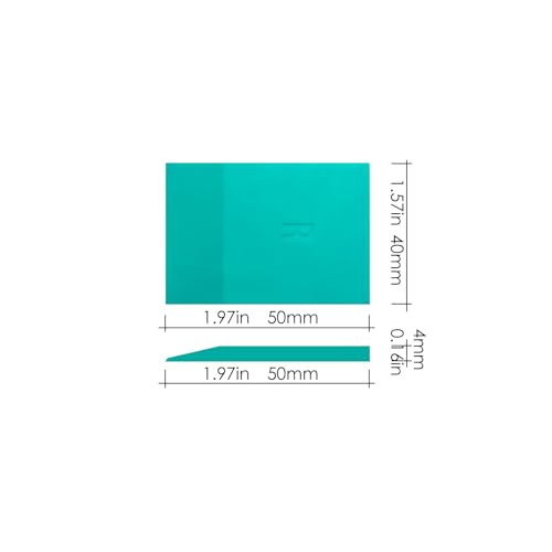 Chalk Paste Mini Squeegee 9 Pack,Optimized for use with Mesh Backed Stencils