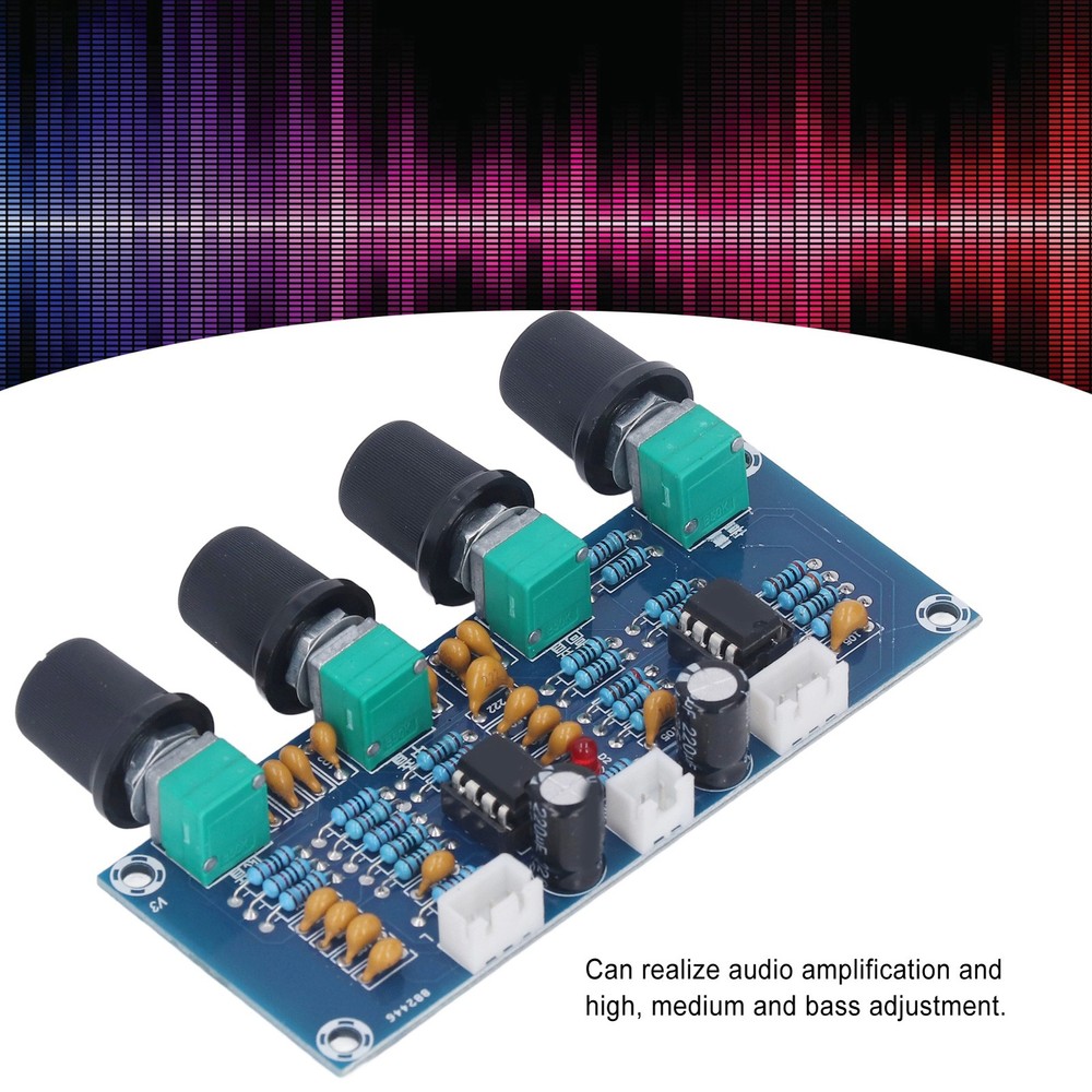 Preamp Module Preamplifier Board For Digital Amplifier DC 12V-24V.