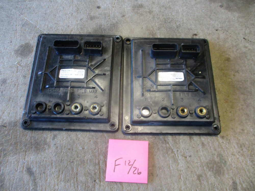 2 Used Medallion Interconnecting Modules, 12423156-001, 002, for FMTV  LMTV