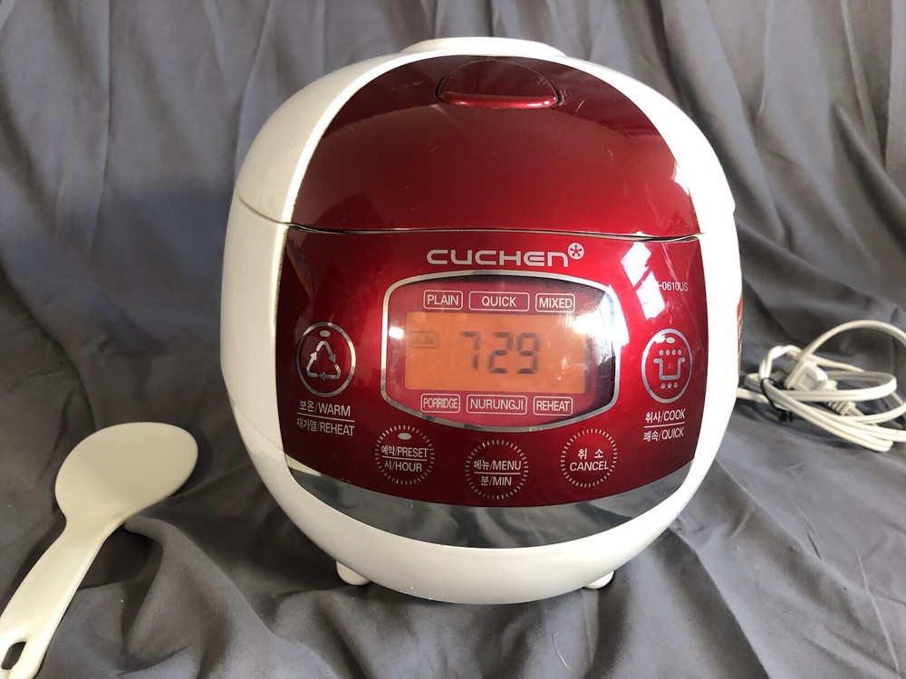 Cuchen Rice Cooker Model WM-0610US