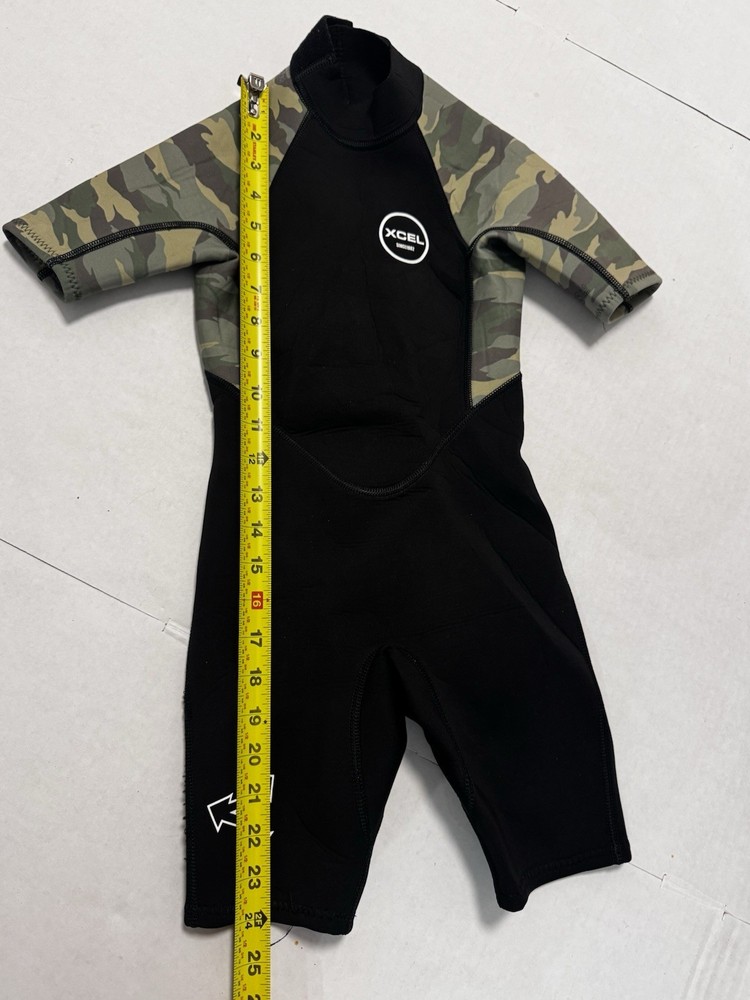 Xcel Youth Size 6 Wetsuit Axis Short Sleeve Spring Suit