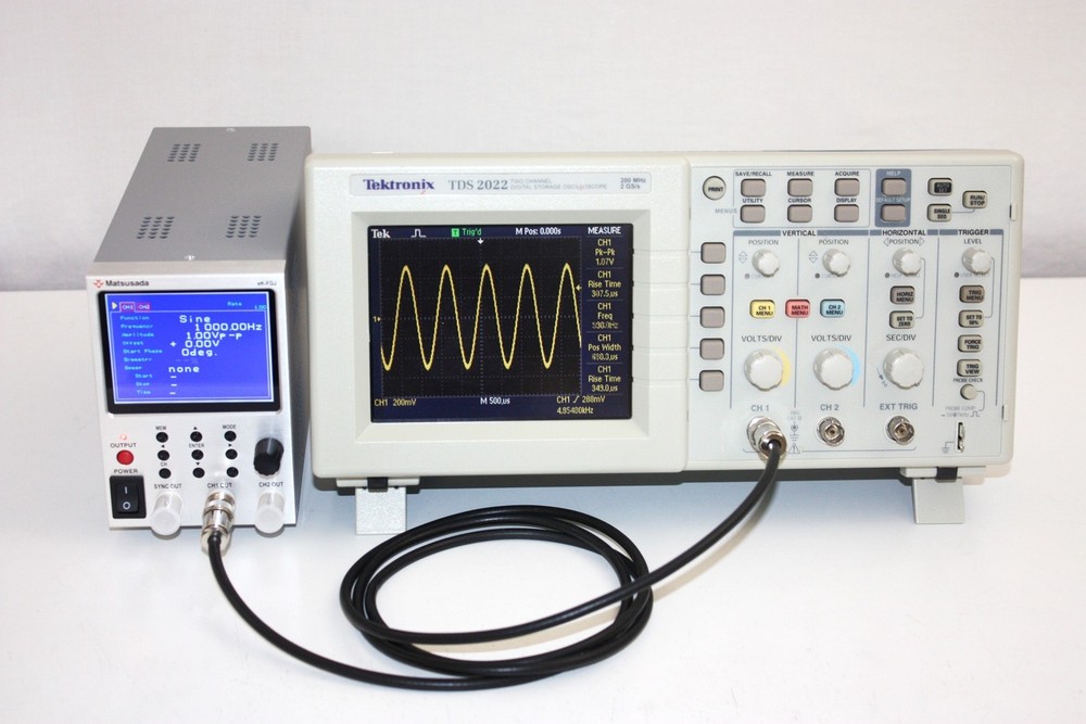 Matsusada eK-FGJ 2 Chan. Digital Function Generator 0.01Hz-1MHz, Arbitrary Wave