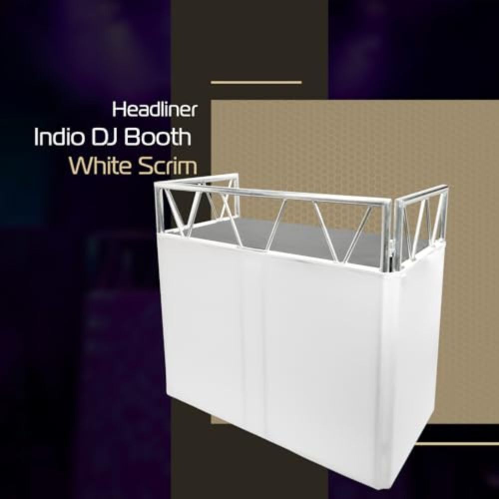 Headliner Replacement Scrim for Indio DJ Booth (White)