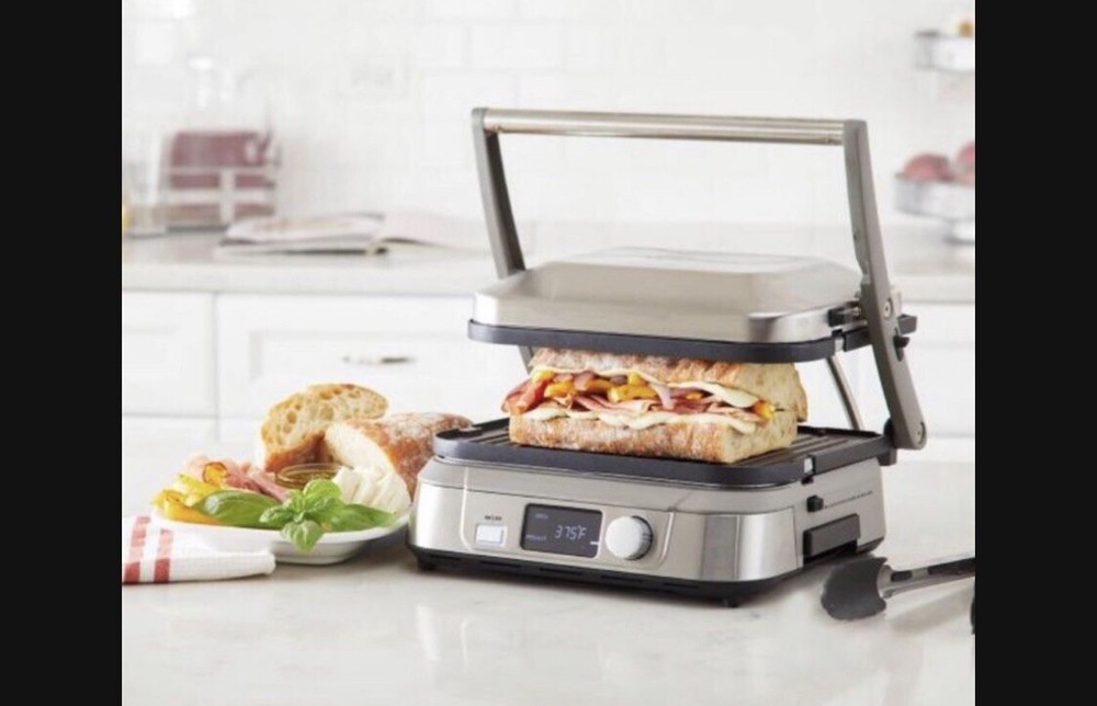 Cuisinart Griddler Five Fast Simple Healthy Cooking Grill Press Kitchen Recipe