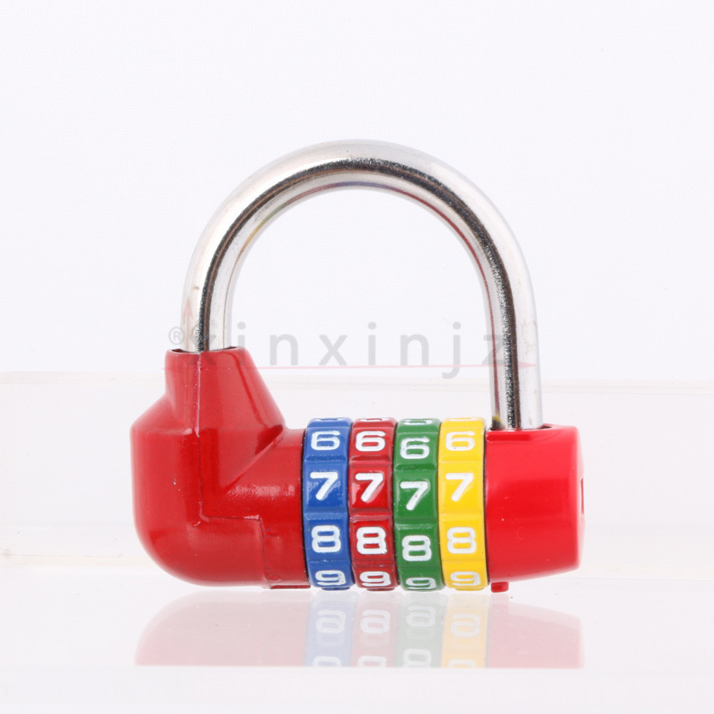1PCS Secure Combination 4 Digit Number Lock Gym Padlock