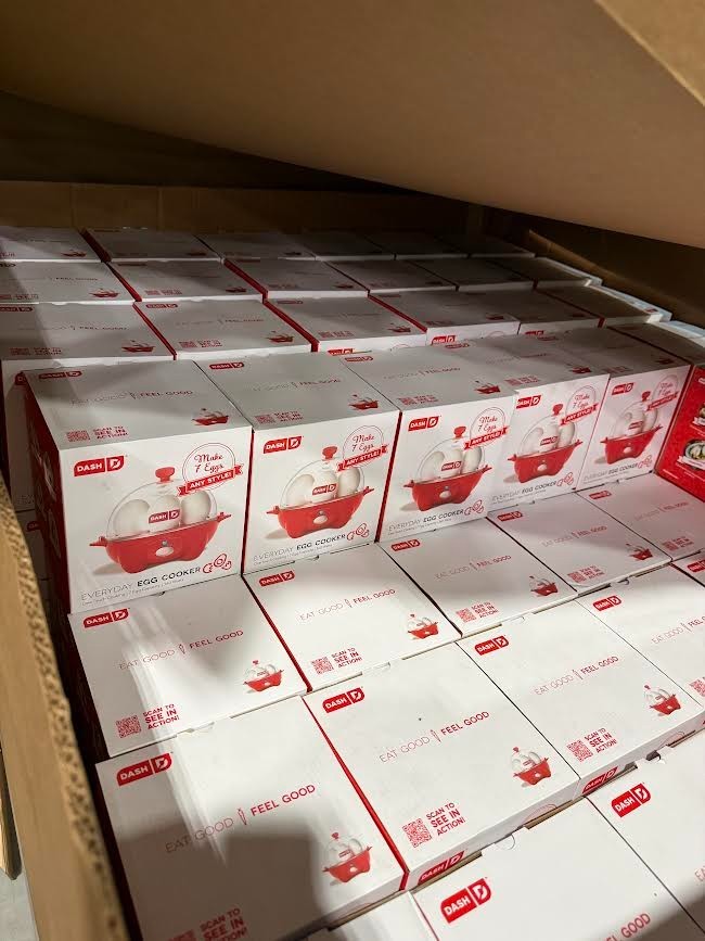 Dash Egg Cooker Pallet - 275 Units