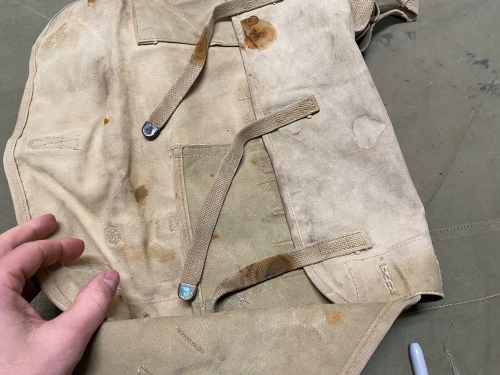 ORIGINAL WWI US ARMY M1910 HAVERSACK COMBAT FIELD BACKPACK