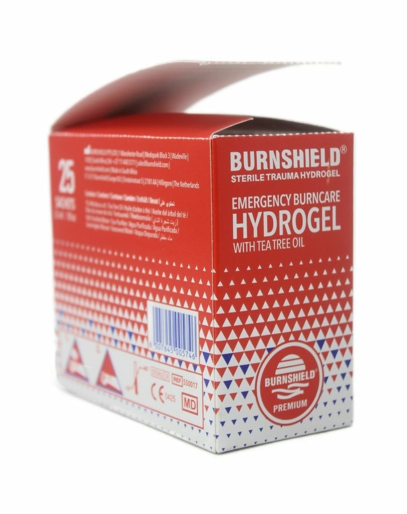BURNSHIELD BURN GEL PACKET 1/8oz - 25CT/BOX