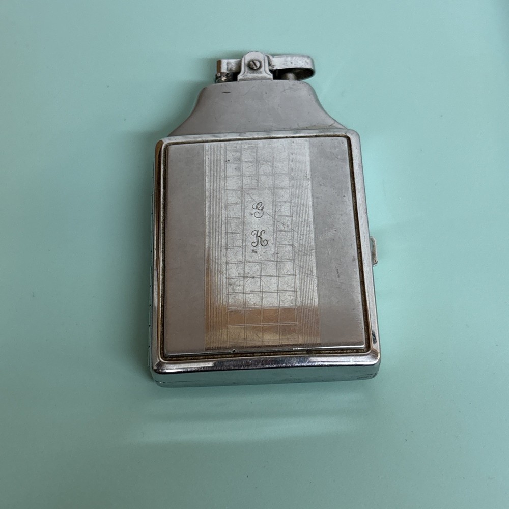 Vintage  Ronson Lighter Cigarette Case Combination For Repair
