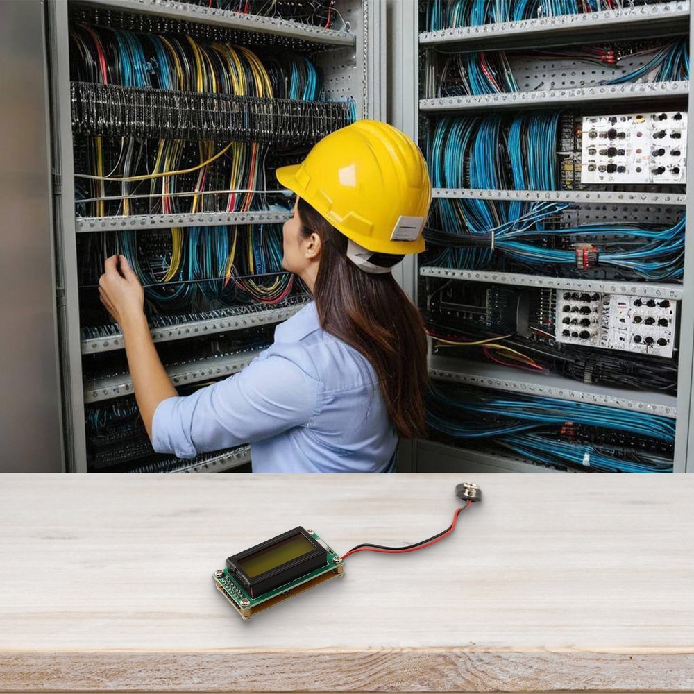 Easy Connectable RF Frequency Meter Module with LCD Display at 1 500MHz