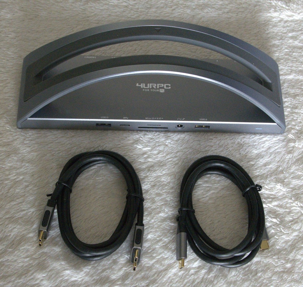 4 URPC Laptop Docking Station and Vertical Stand