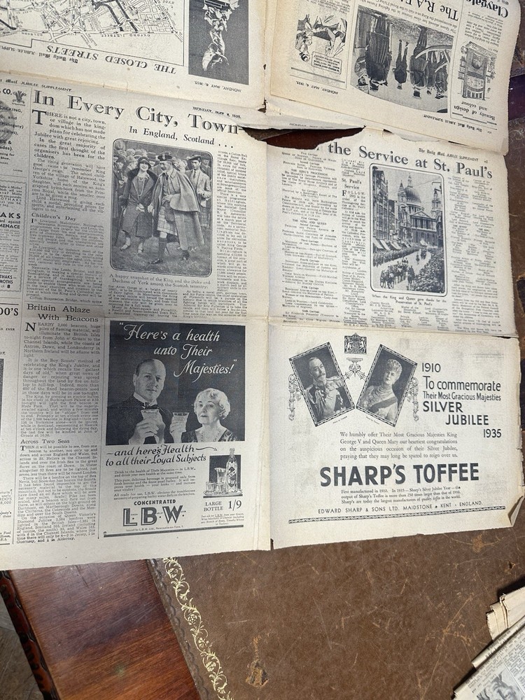 Daily Mail Silver Jubilee Supplement May 6th 1935