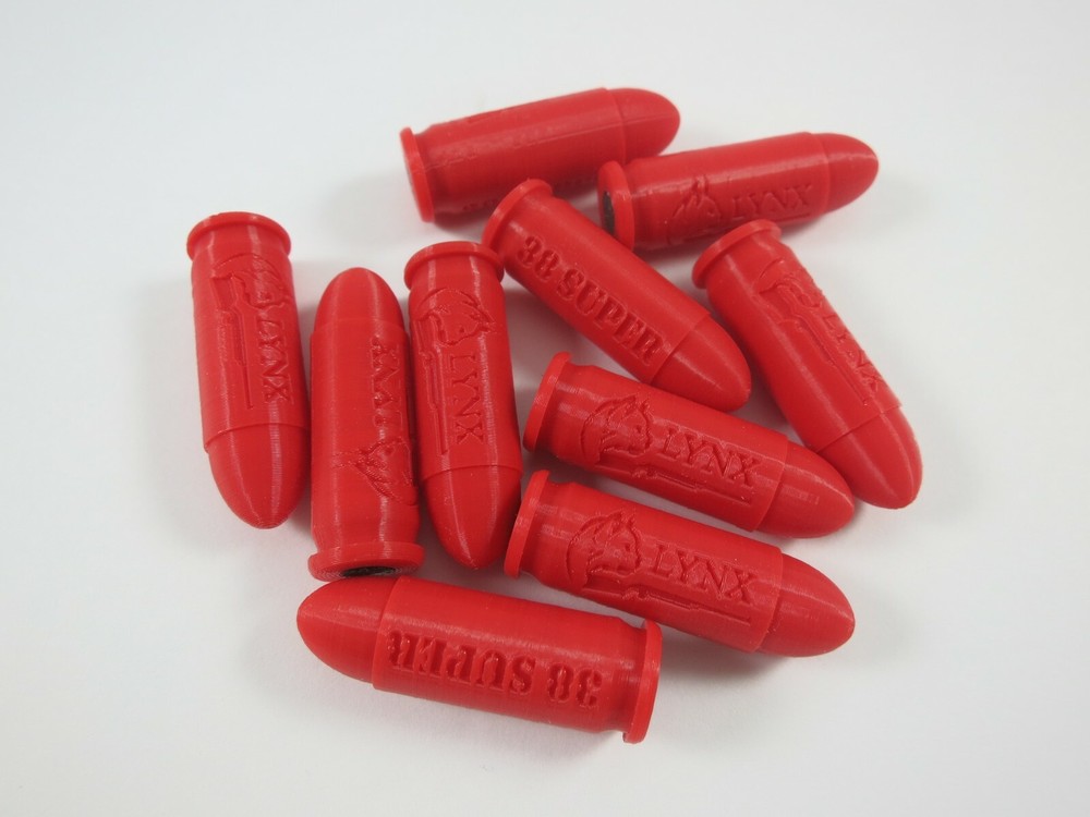 38 Super Plastic Snap caps - Set of 10