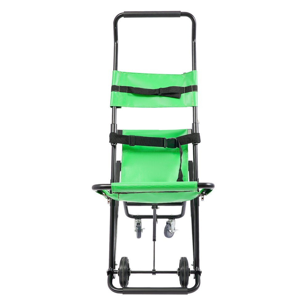 Foldable Emergency Stair Chair with Wheels - Portable Transport Solution