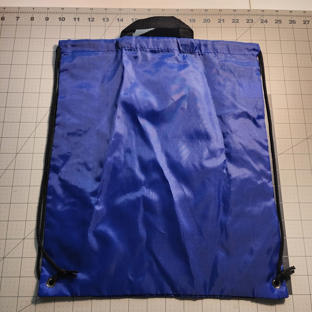 5 packs Drawstring Backpacks w/Handle - Blue Black Reflective Samsung branded