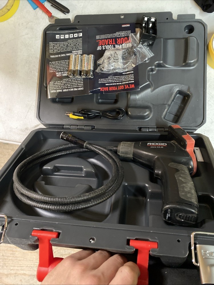RIDGID CA-25 Micro Visual Inspection & Diagnostic Handheld Camera 40043 (OB)