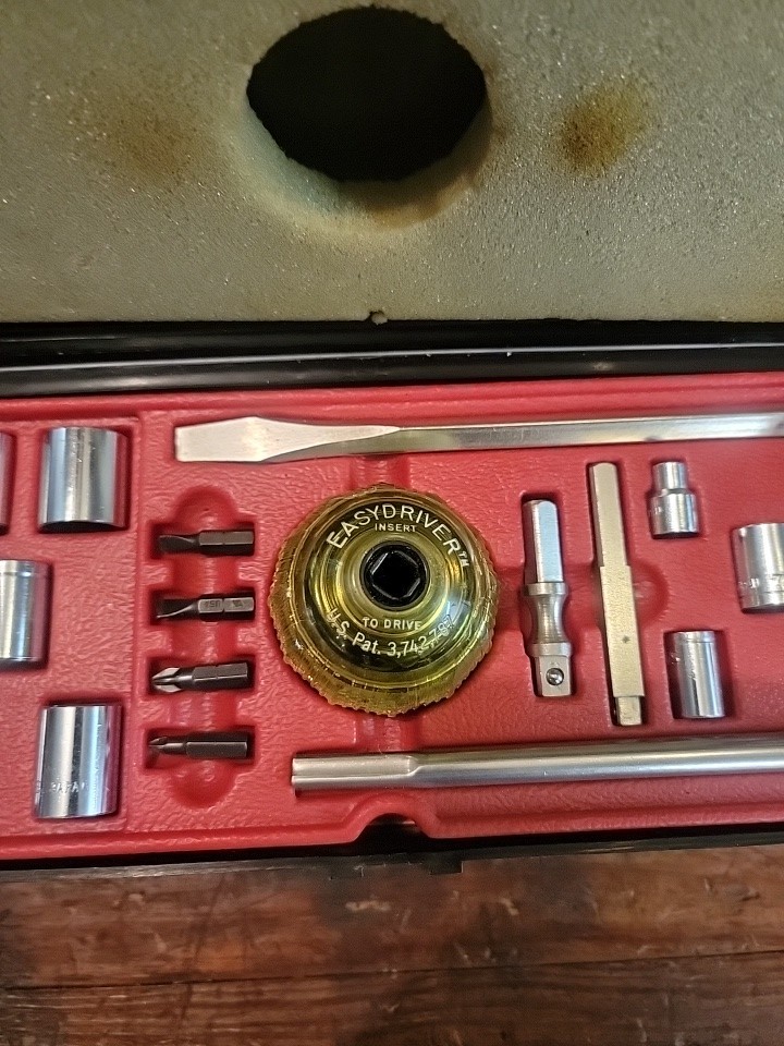 Vintage Creative Tools Inc. Easy Driver Ratchet Tool System Ball Screwdriver Set