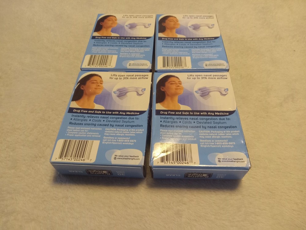 Breathe Right Nasal Strips Clear - Large 120 CT