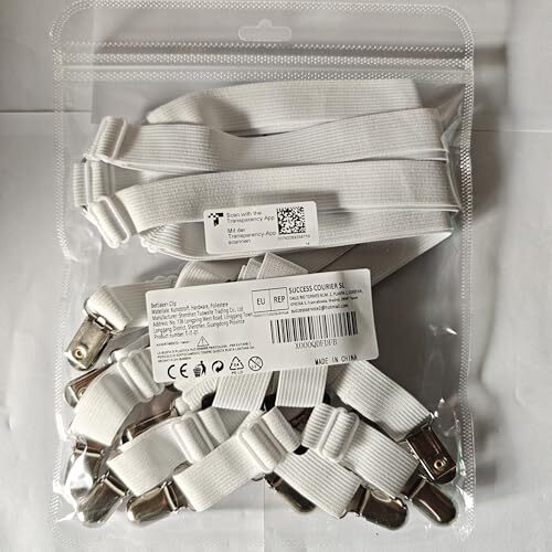Adjustable Elastic Fitted Sheet StrapsCrisscross Bed Sheet Fasteners Suspende...