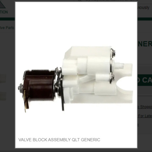 VALVE BLOCK ASSEMBLY QLT GENERIC # 45508200