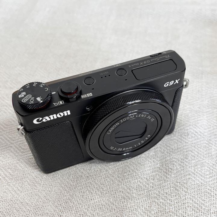 Canon PowerShot G9 X Mark II Compact Digital Camera Black 20.1 MP