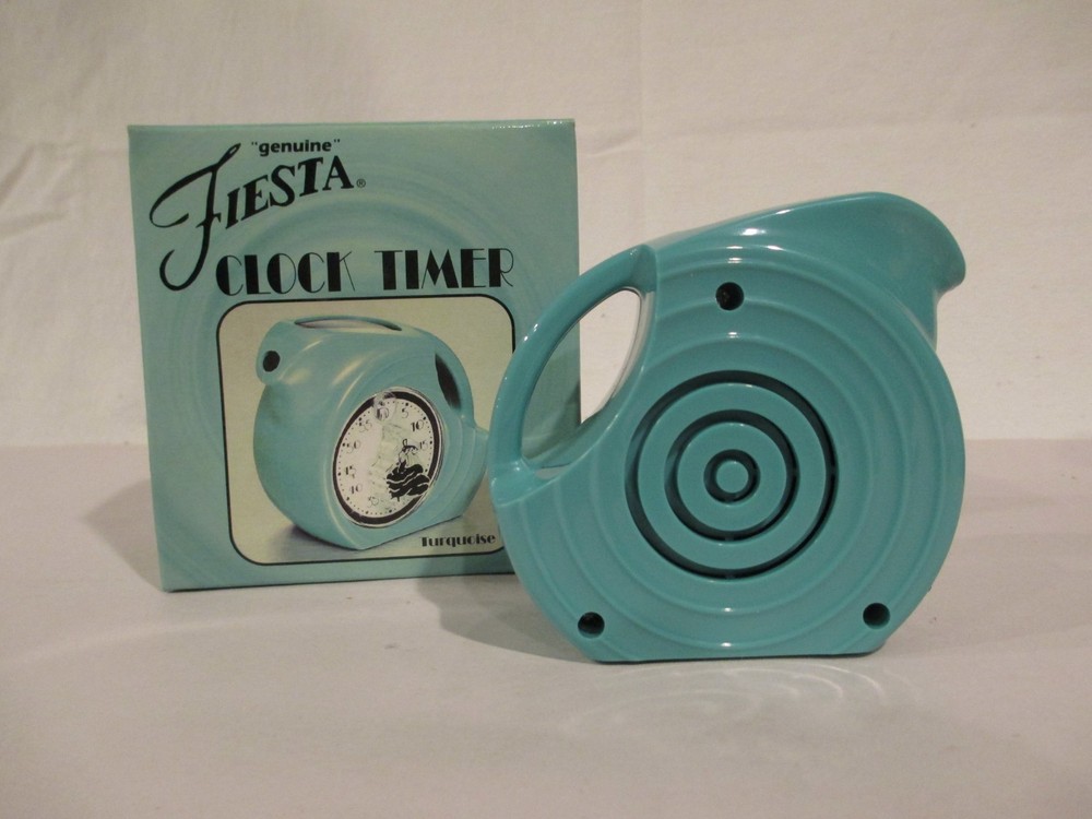 Turquoise Fiesta Clock Timer