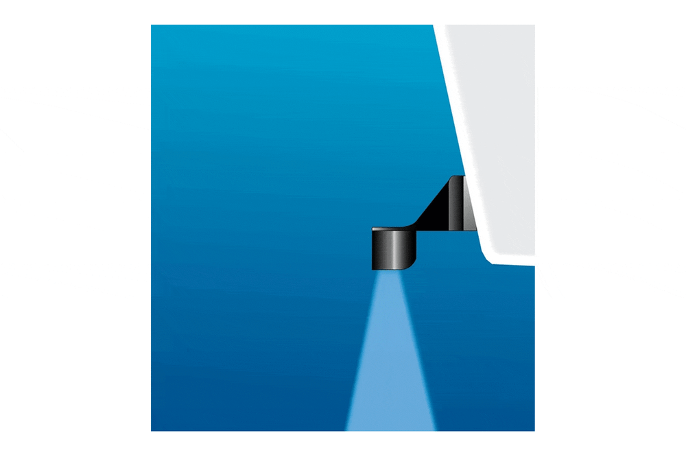 AIRMAR® Transom Mount Transducer with Temperature