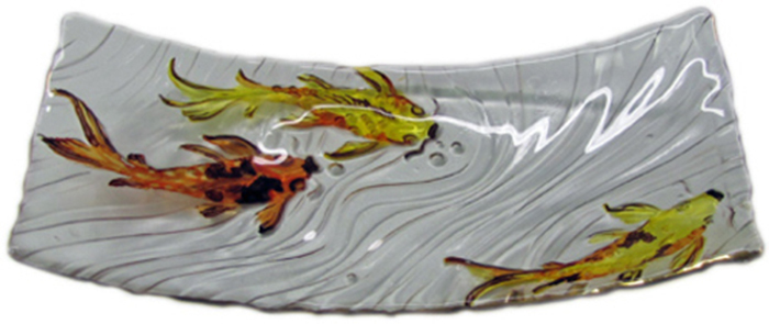 Koi Texture Tile Mold - Glass Fusing
