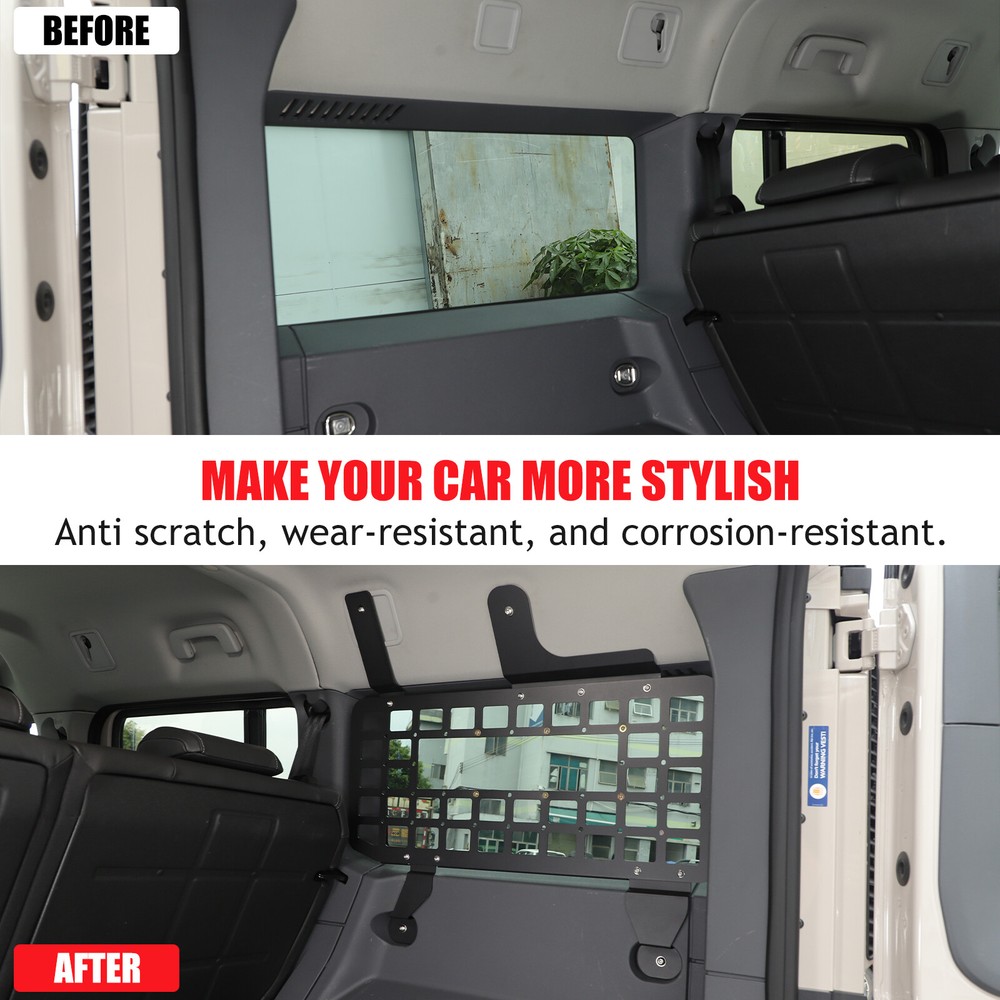 Rear Side Window Molle Storage Flank Panel Cargo Organizer For Ineos Grenadier