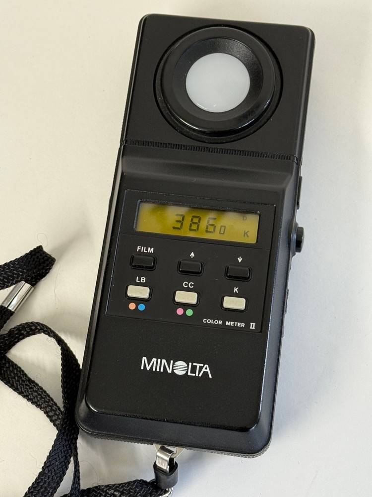 Minolta Color Meter II With Case & Battery - Tested