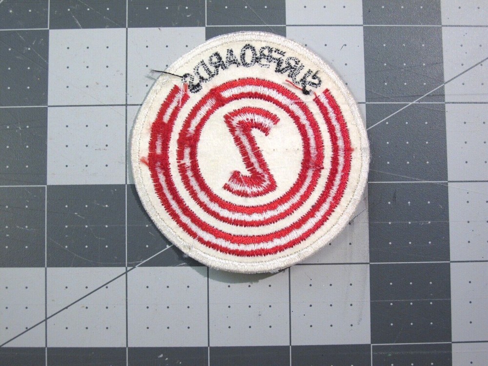 vtg Surfing ephemera - patch Con Surfboards circle