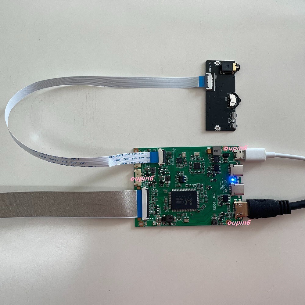 17.3" 1920*1080 IPS Screen panel EDP LED + 2 Type C mini HDMI controller board