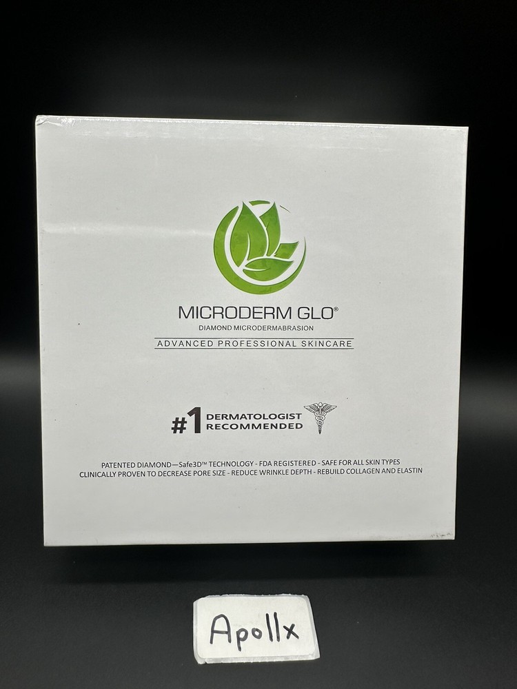 Microderm GLO Diamond Microdermabrasion Machine and Suction Tool