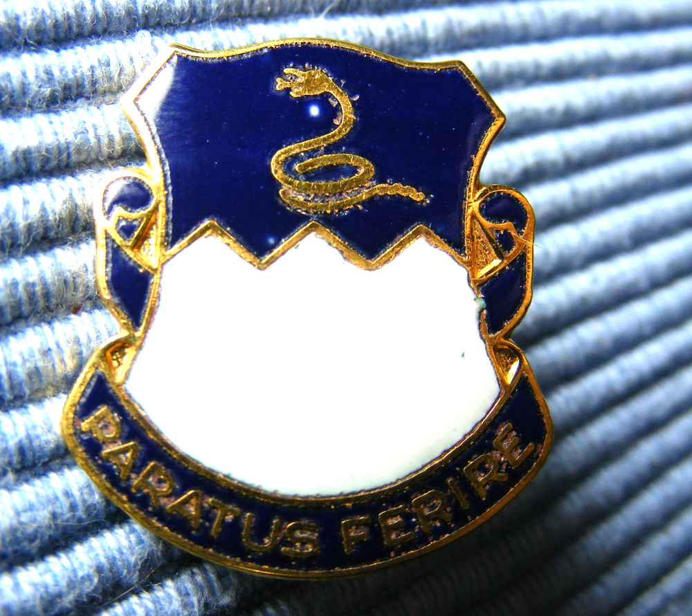 411th Field Artillery Unit Crest